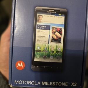 Motorola Milestone X2 with Black and Blue Design